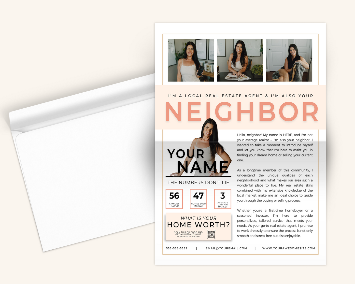 Real Estate Template – I'm Your Neighbor Letter