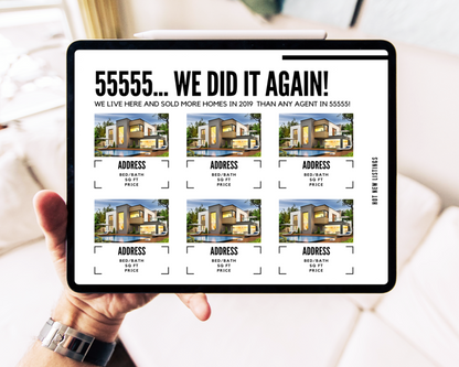 Real Estate Template for Market Update Flyer Real Estate Template for Marketing Real Estate Market Update Template CMA Flyer Template