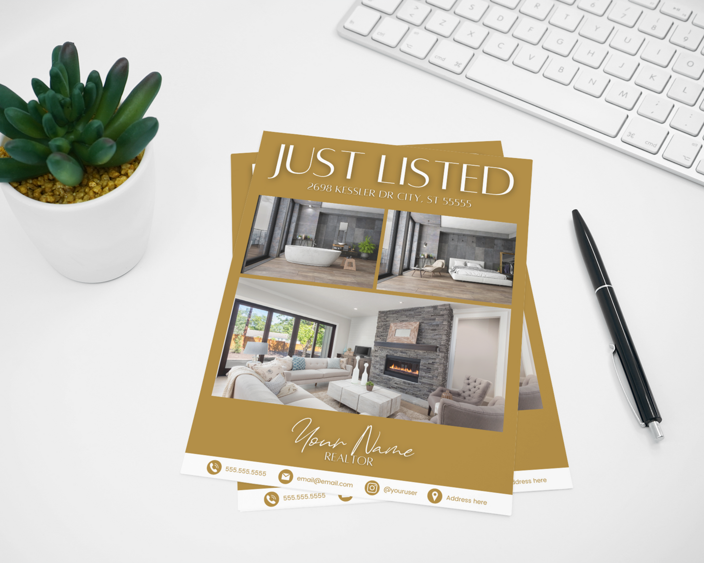 Real Estate Template – Exclusive Listing Flyer