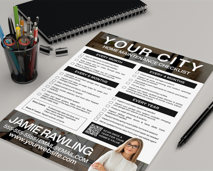 Home Maintenance Flyer - Classic Design Style