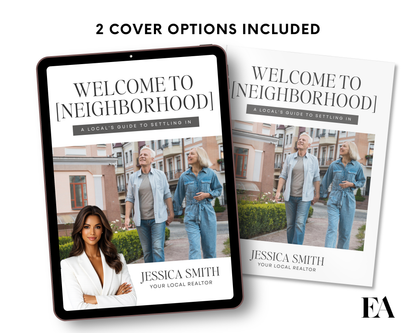 Welcome To The Neighborhood Box Template with Neighborhood Guide