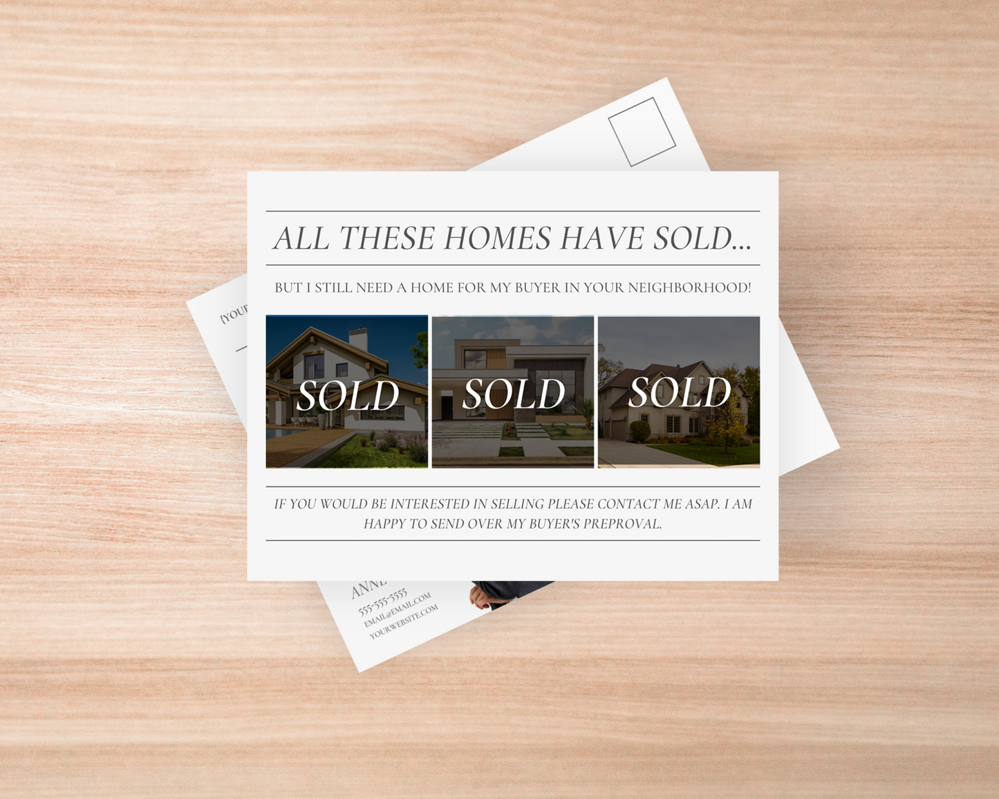 Real Estate Template – Farming Postcard for Sellers