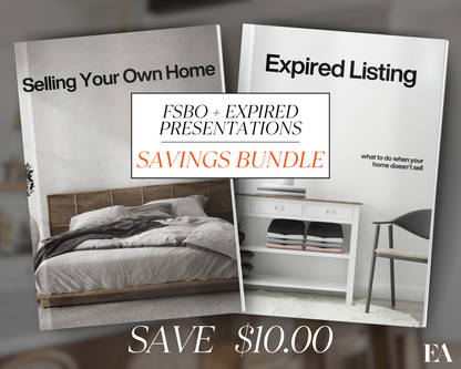 FSBO & Expired Presentation Bundle - Classic Design Style