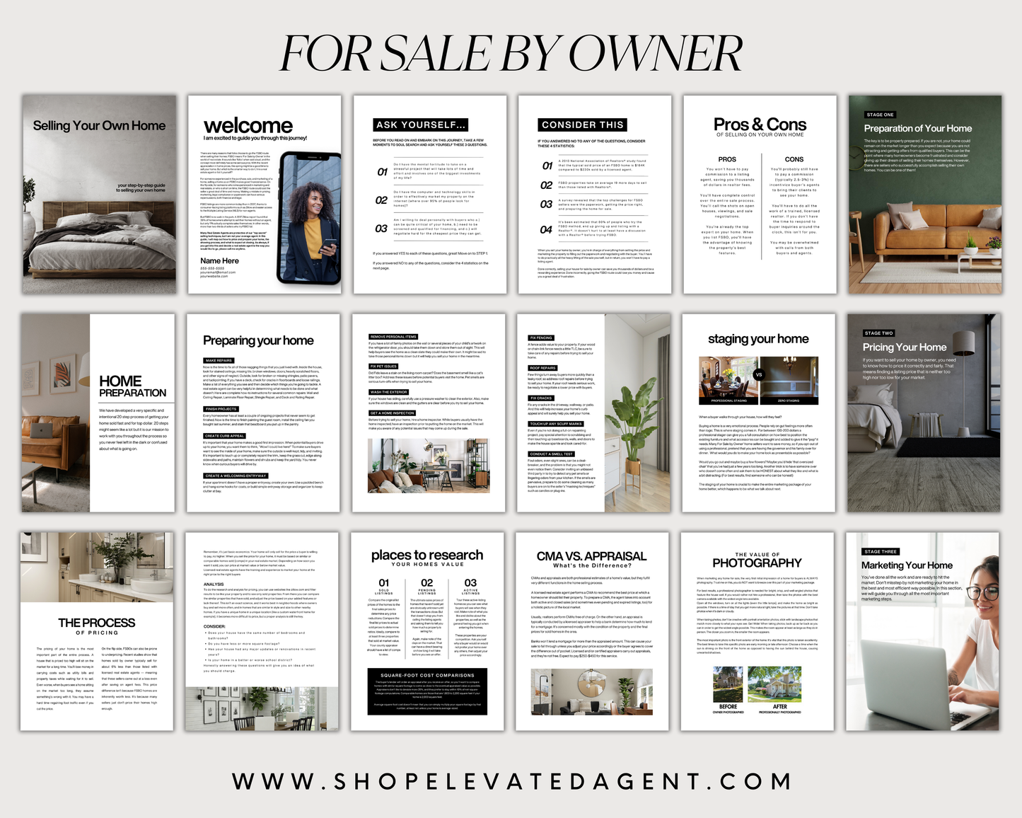 FSBO & Expired Presentation Bundle - Classic Design Style