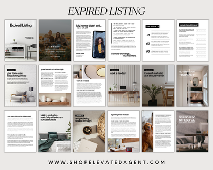 FSBO & Expired Presentation Bundle - Classic Design Style