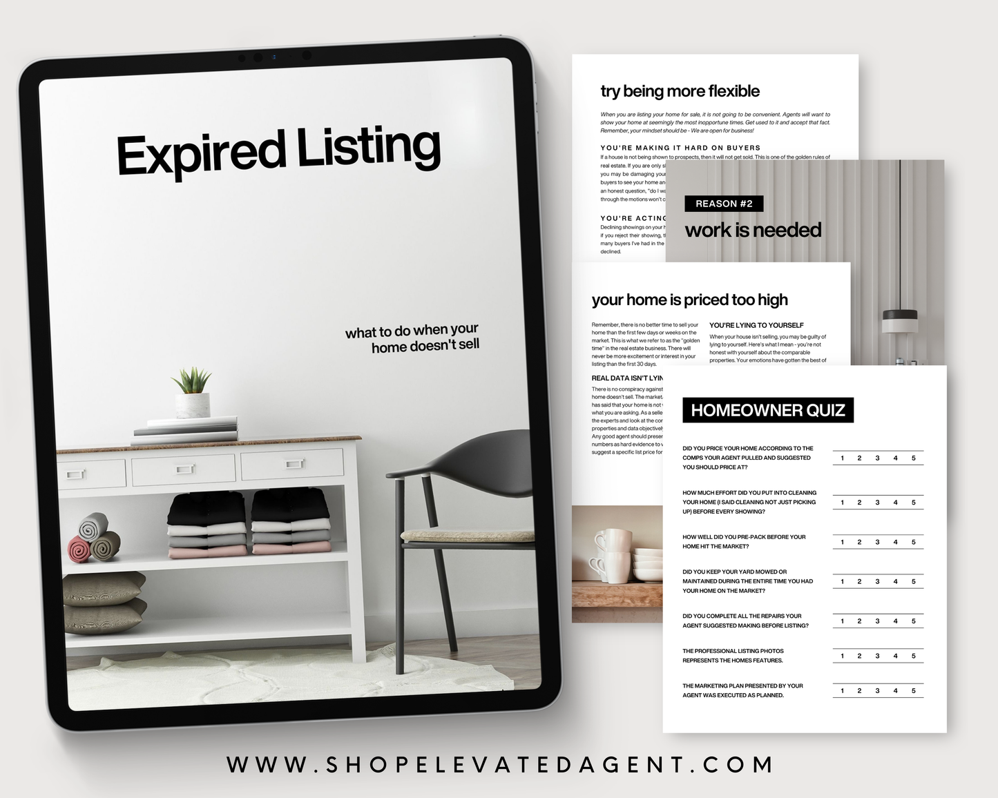 FSBO & Expired Guide Bundle - Classic Design Style