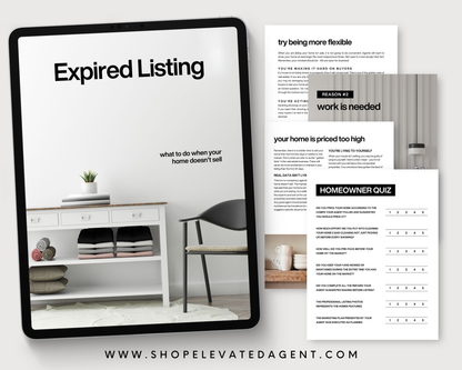 FSBO & Expired Guide Bundle - Classic Design Style