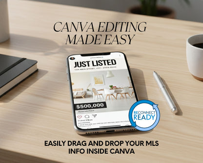 Social Media Listing Posts 2 - Minimal Design Style