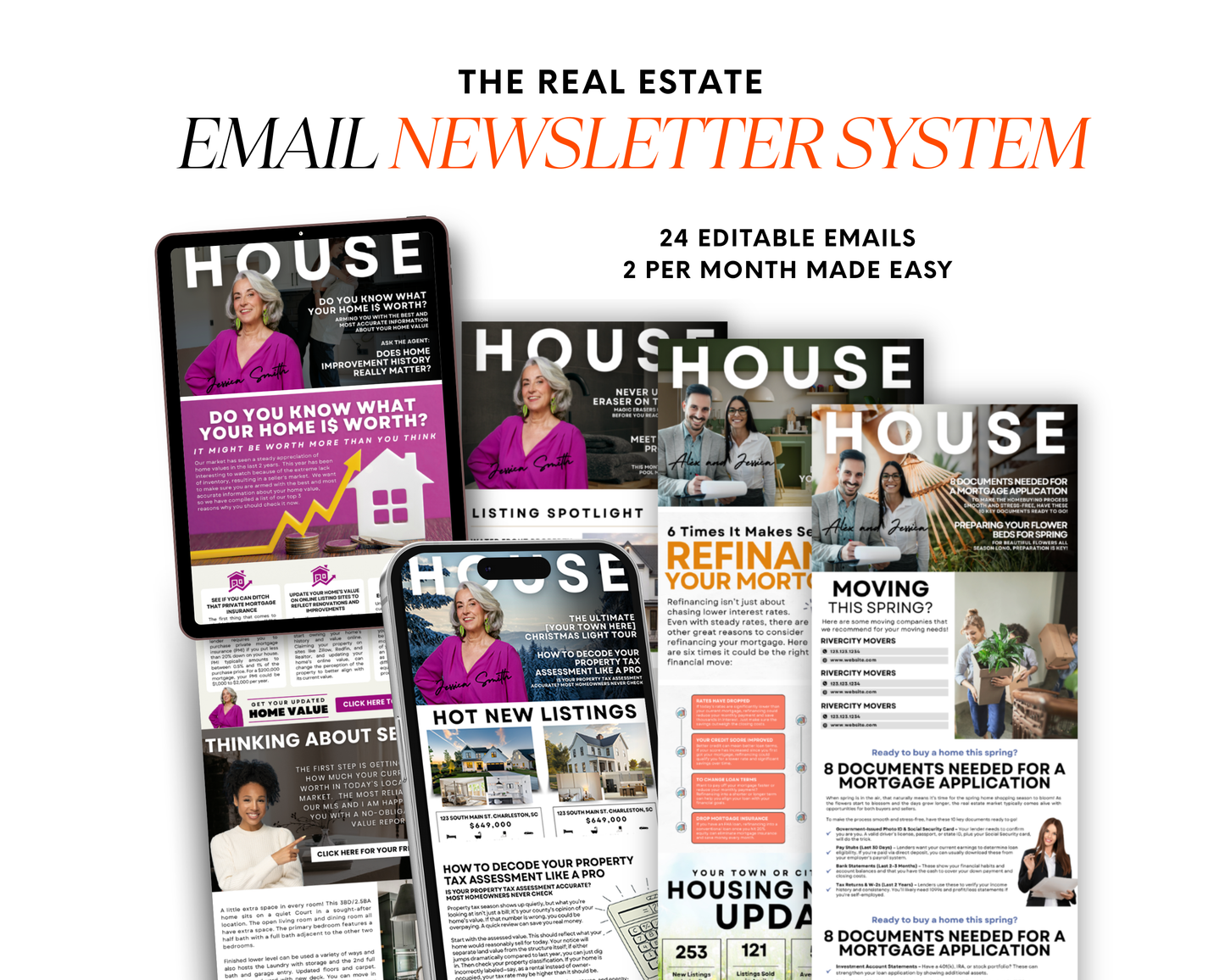 12 Month Email Newsletter Bundle - Volume 5