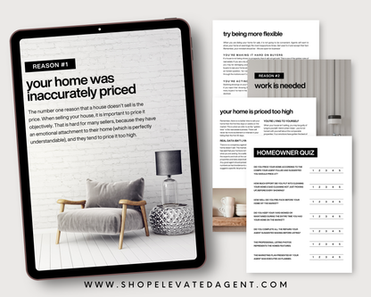 FSBO & Expired Presentation Bundle - Classic Design Style