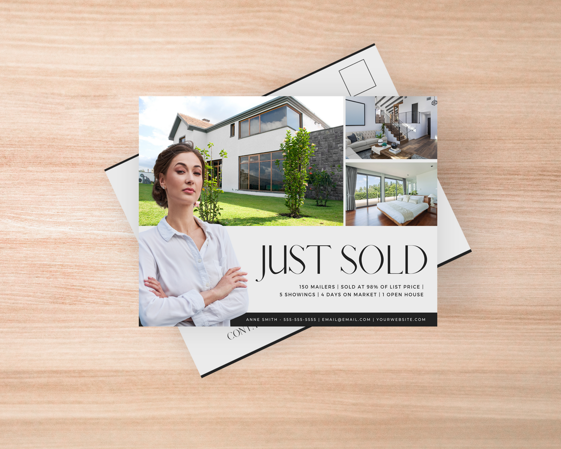 Real Estate Template – Just Sold Postcard