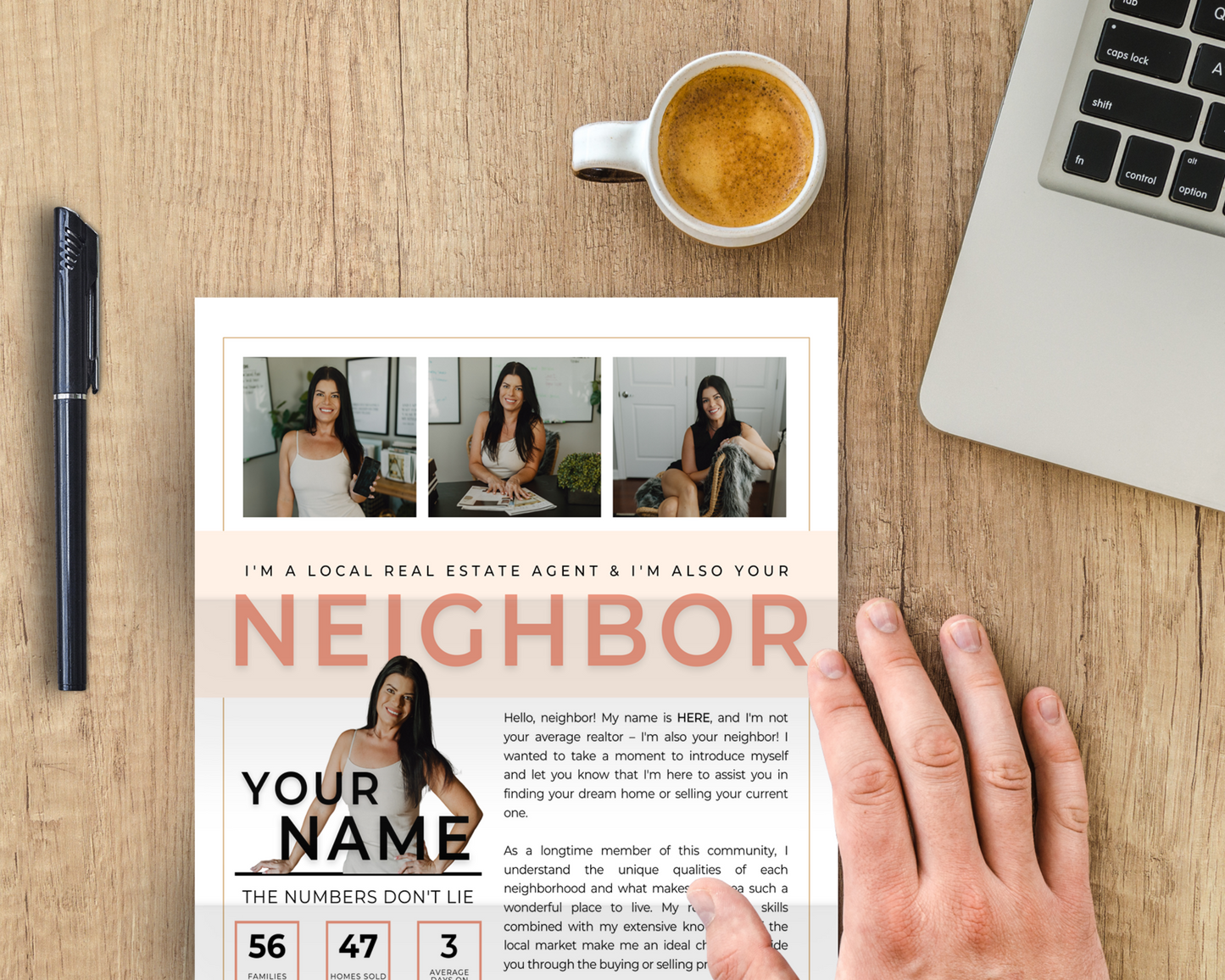 Real Estate Template – I'm Your Neighbor Letter