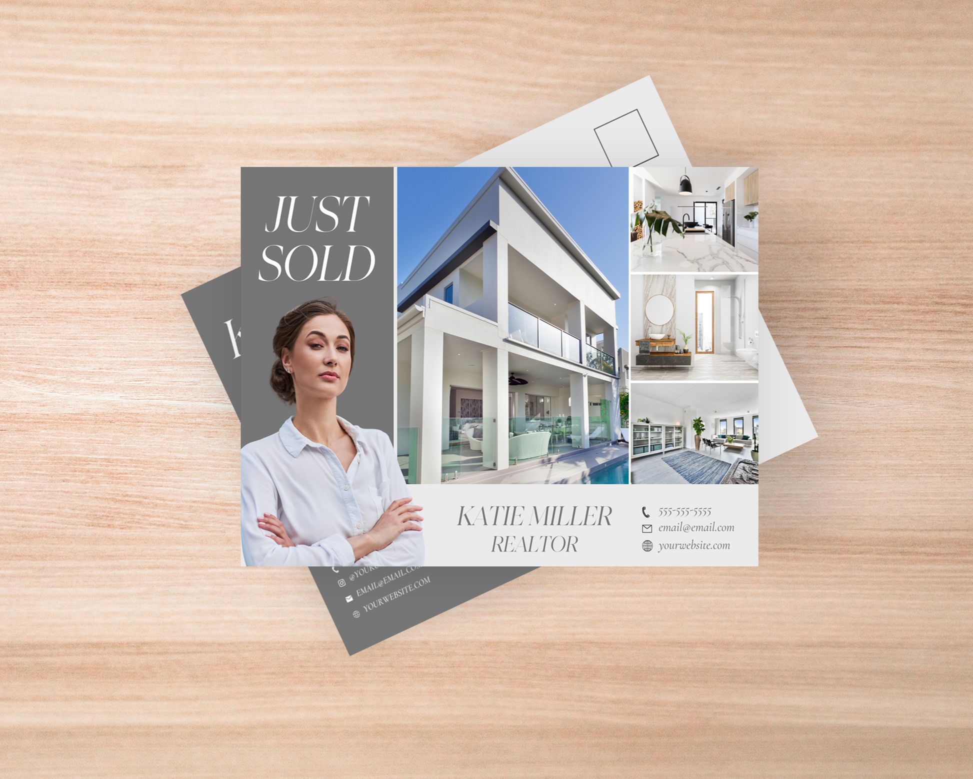 Real Estate Template – Just Sold Postcard