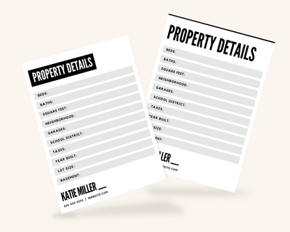 Real Estate Template – Minimal Property Flyer