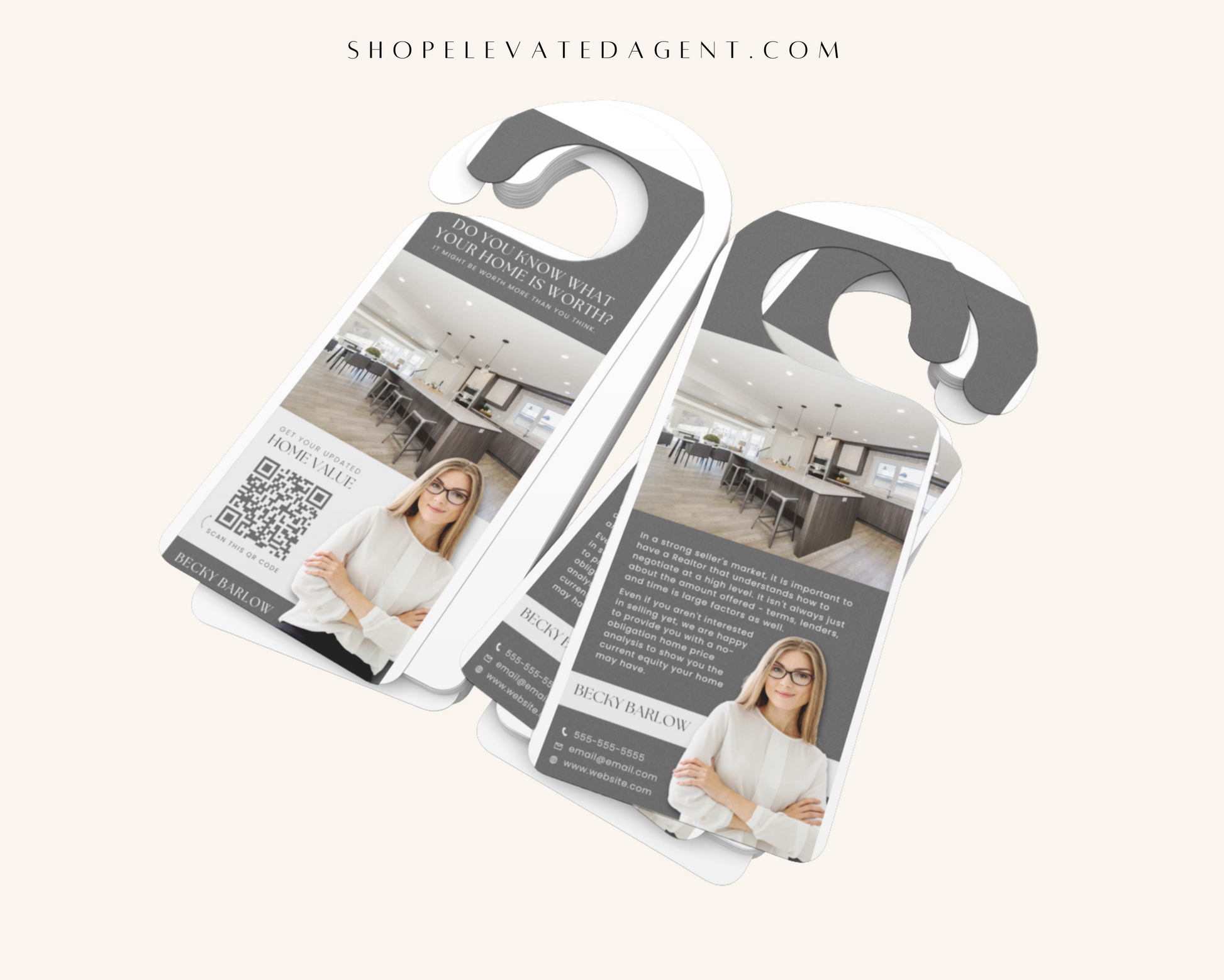 Real Estate Template – CMA Door Hanger