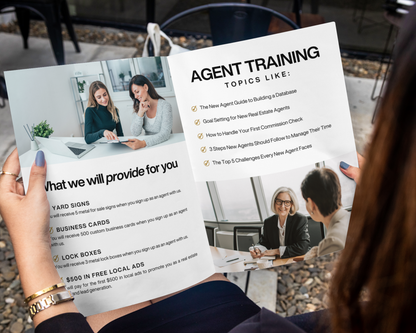 Real Estate Agent Recruiting Packet - Classic Brand Style