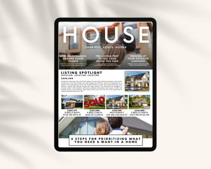 June Email Newsletter Template, June 2023 Email Real Estate Newsletter, Newsletters for Real Estate, Summer Newsletter, Farming Newsletters