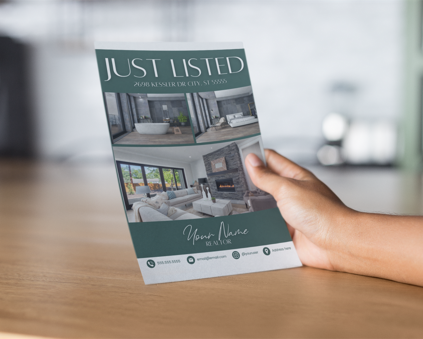 Real Estate Template – Exclusive Listing Flyer