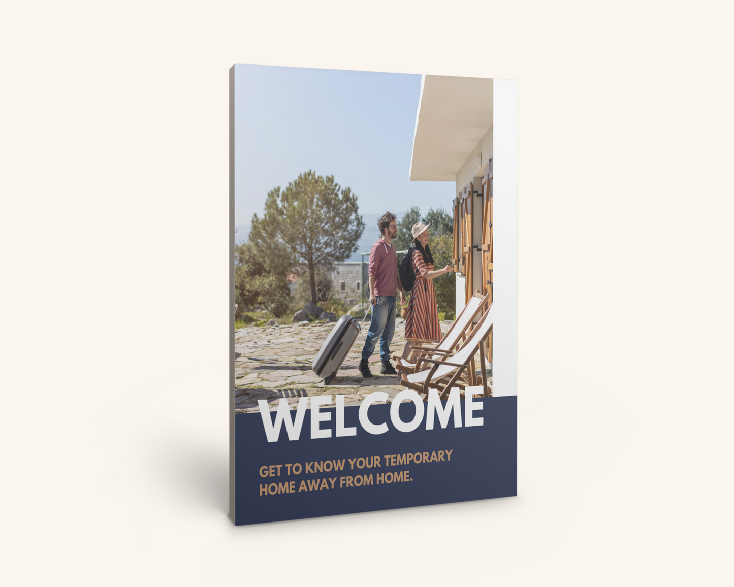 Real Estate Template – Airbnb Welcome Book Blue