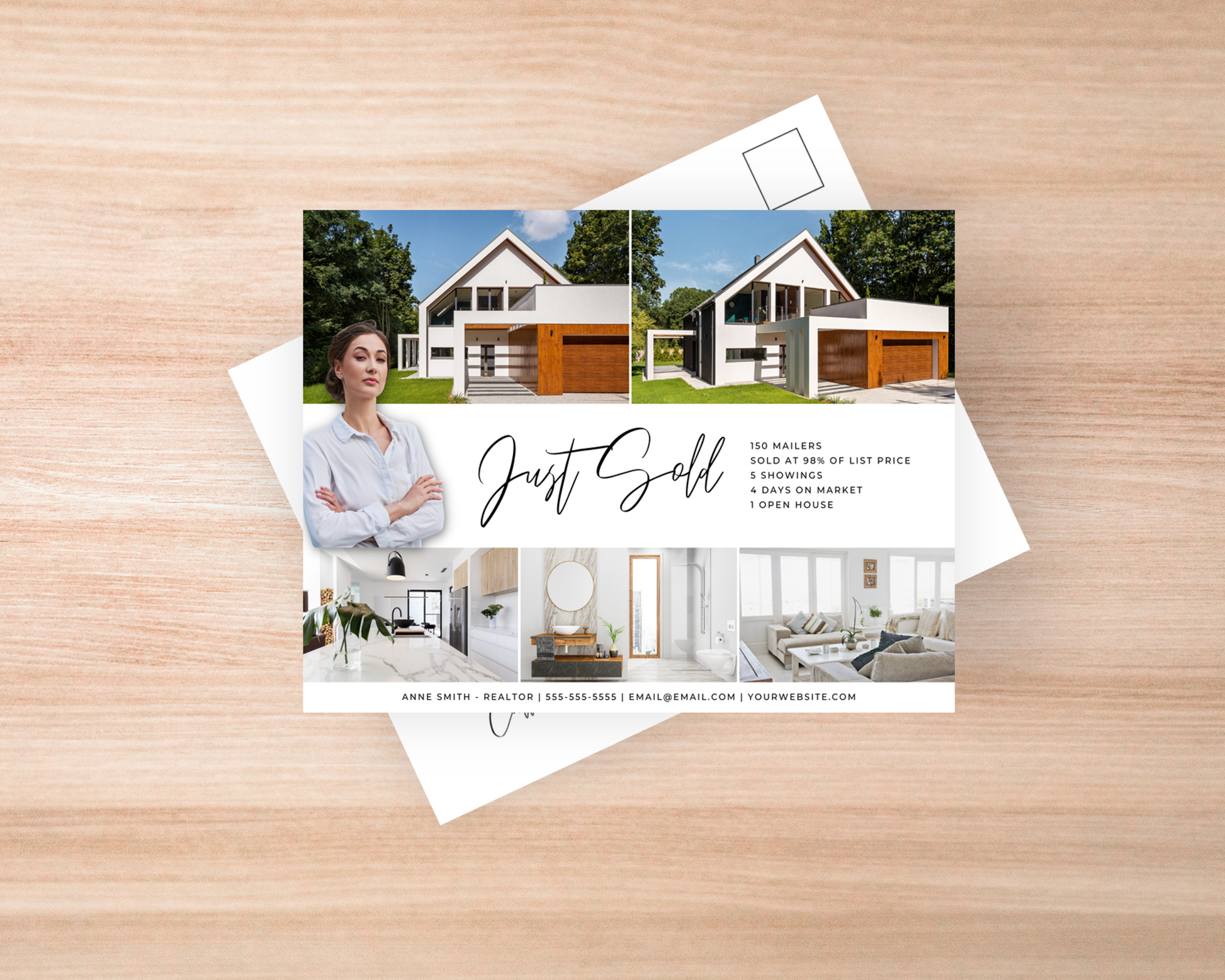 Real Estate Template – Just Sold Postcard