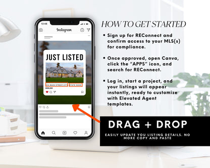 Social Media Listing Posts 2 - Minimal Design Style