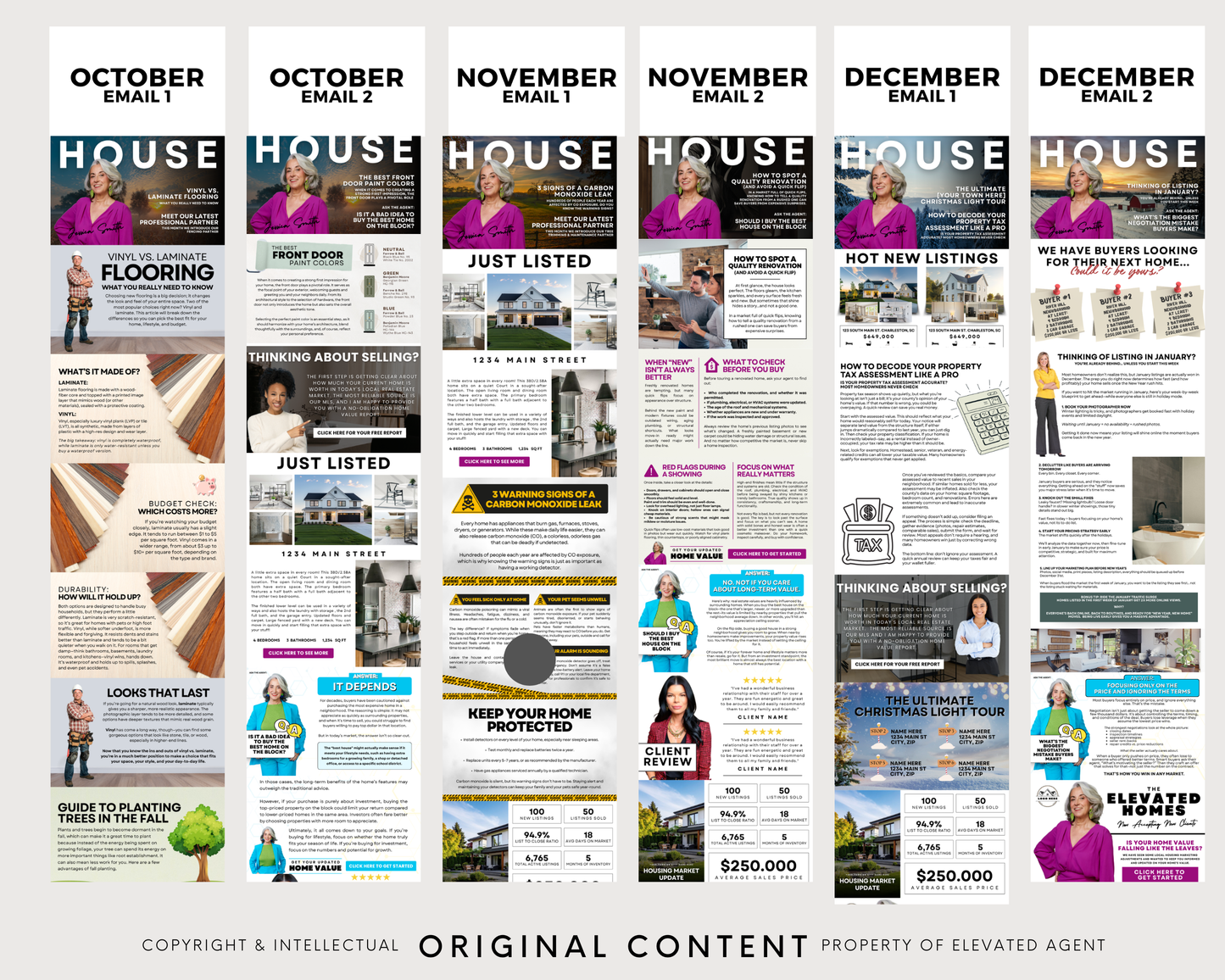 12 Month Email Newsletter Bundle - Volume 5