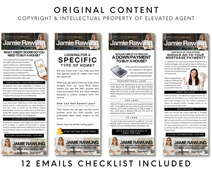 Home Buyer Drip Emails - Classic Design Style