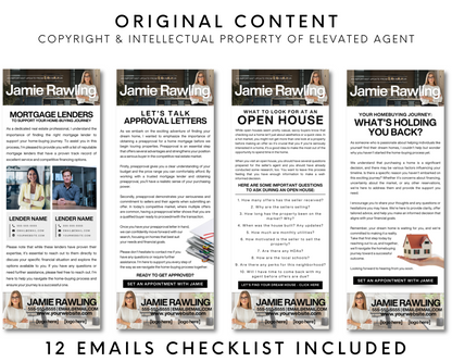 Home Buyer Drip Emails - Classic Design Style