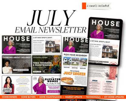July Email Newsletter