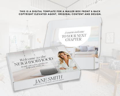 Welcome To The Neighborhood Box Template with Neighborhood Guide