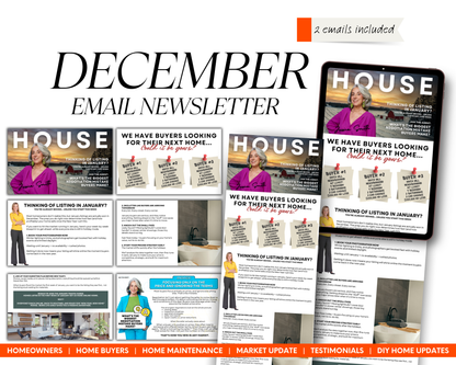 December Email Newsletter