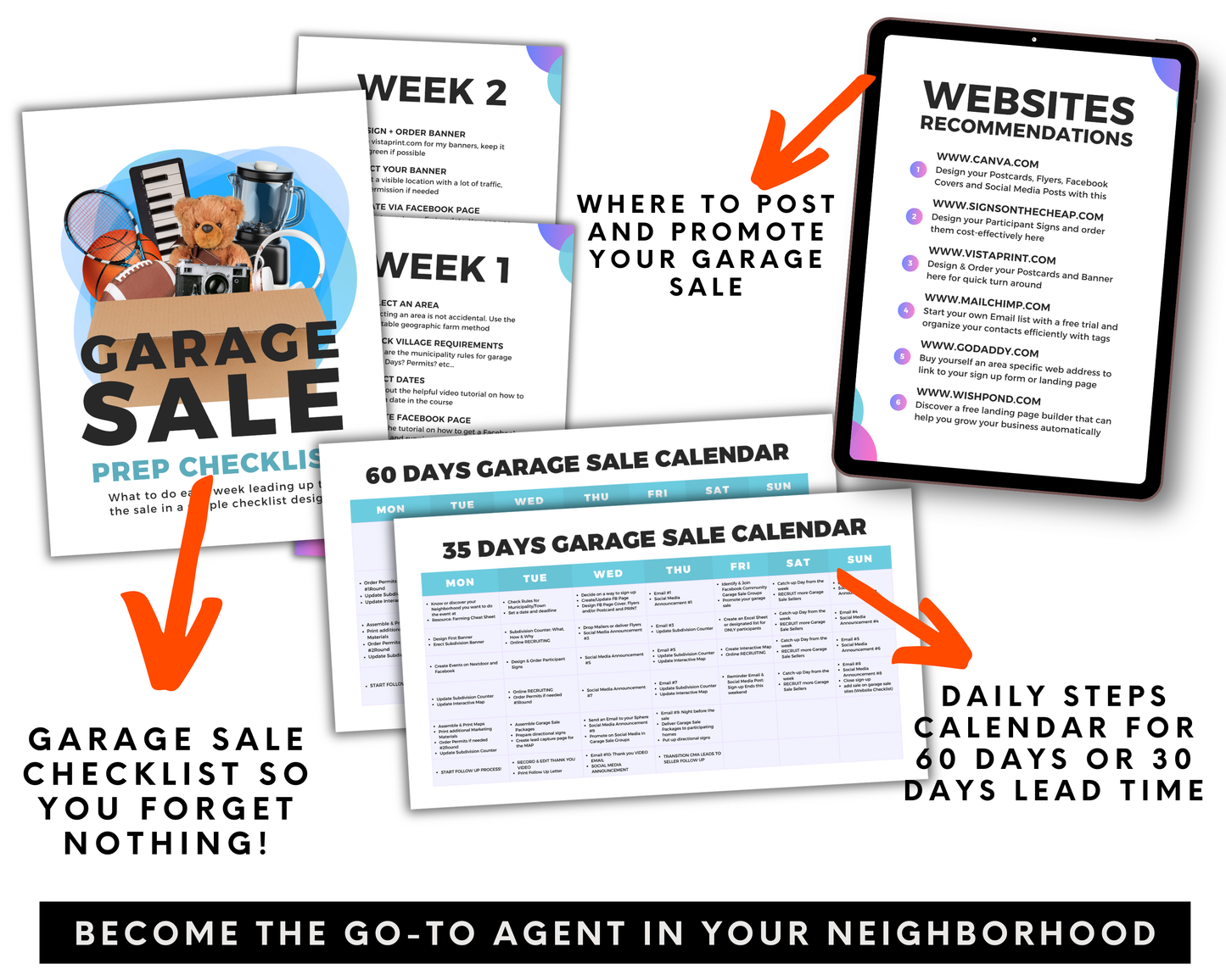 Garage Sale Bundle 2 - Real Estate Template