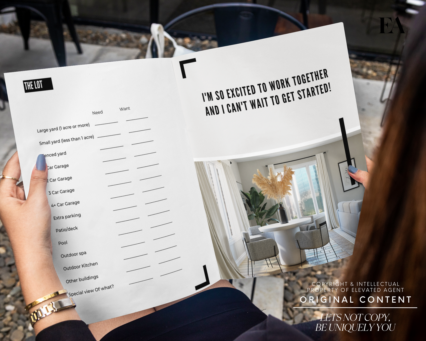 Client Welcome Packet, Real Estate Template, New Client Packet, Real Estate Marketing, Canva Template, Home Buyer Packet, Buyer's Guide