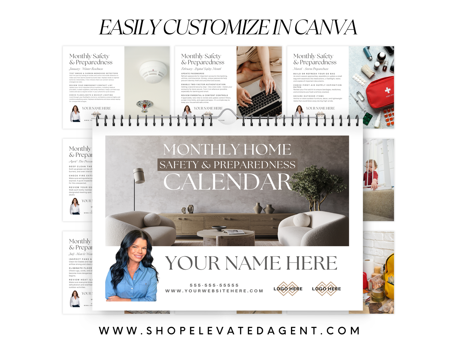 Home Safety Calendar Style 1