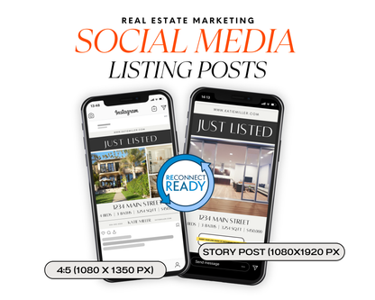Just listed Social Media Posts