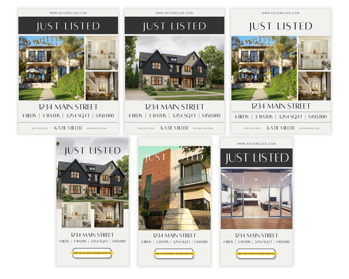 Just listed Social Media Posts