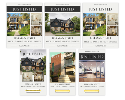 Just listed Social Media Posts