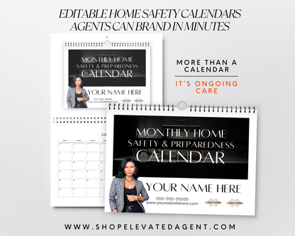 Home Safety Calendar Style 2