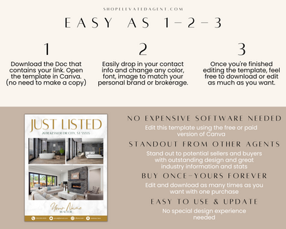 Real Estate Template – Exclusive Listing Flyer