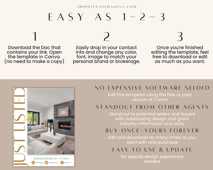 Real Estate Template – Exclusive Listing Flyer