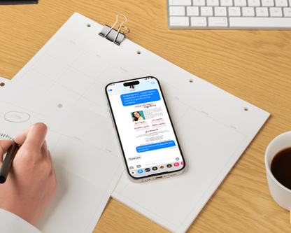 Under Contract Text Messages - Playful Brand Style