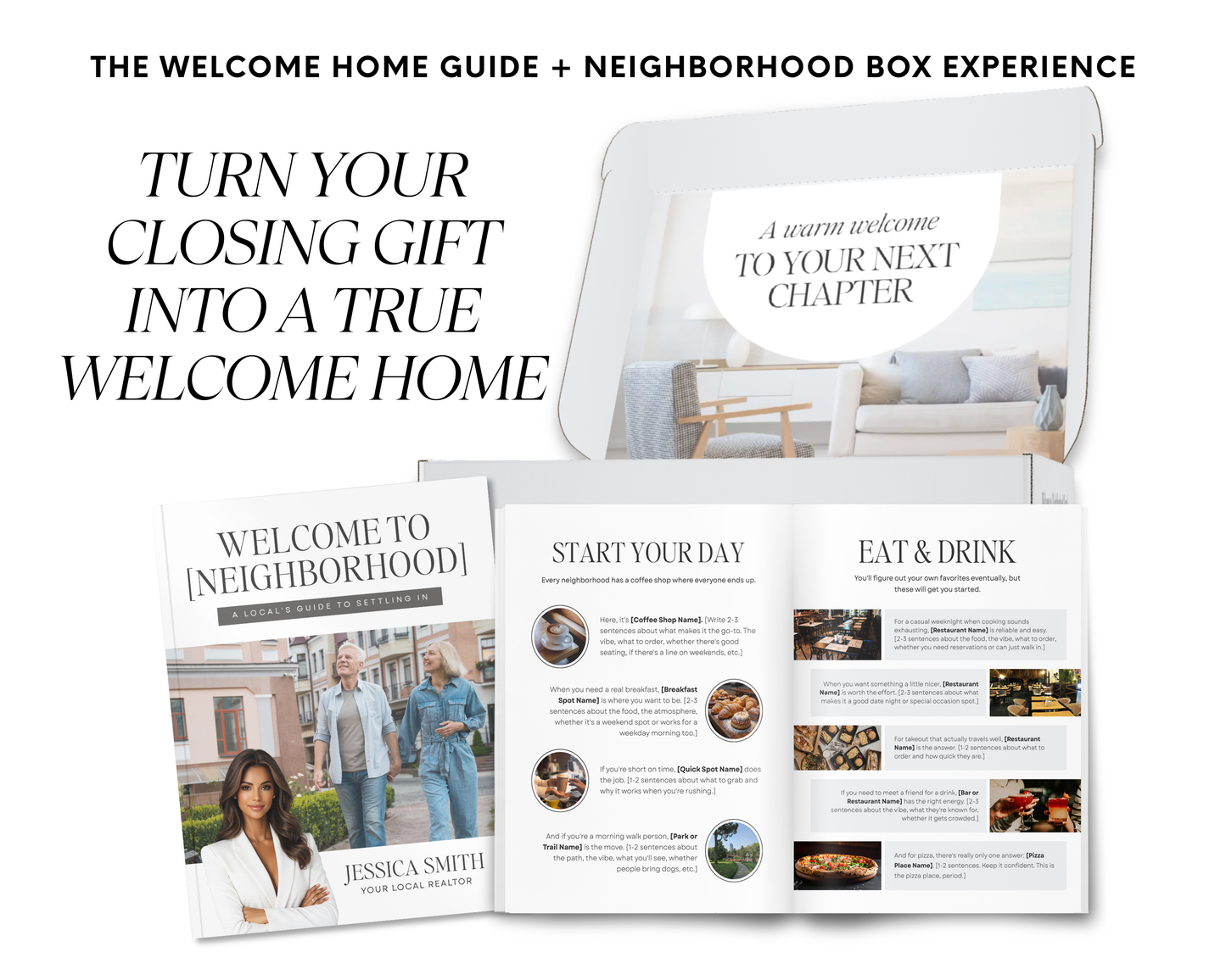 Welcome To The Neighborhood Box Template with Neighborhood Guide