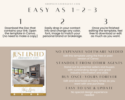 Real Estate Template – Exclusive Listing Flyer