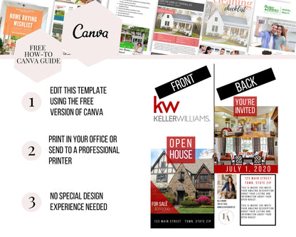 Keller Williams Open House Door Hanger