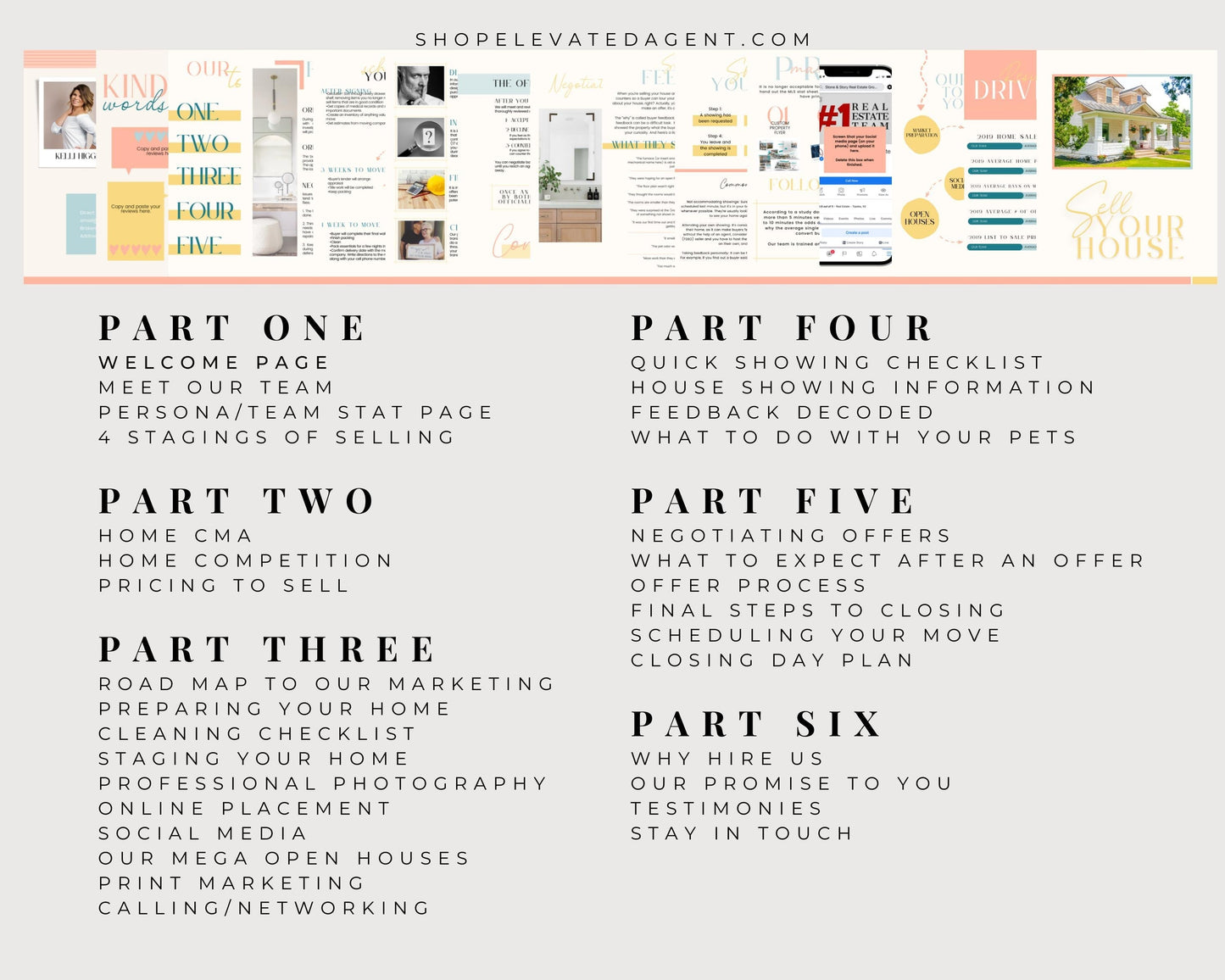 Listing Presentation - Bright Colors
