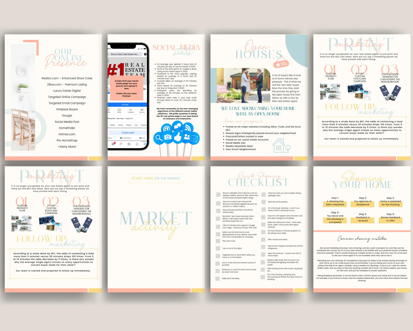 Listing Presentation - Bright Colors