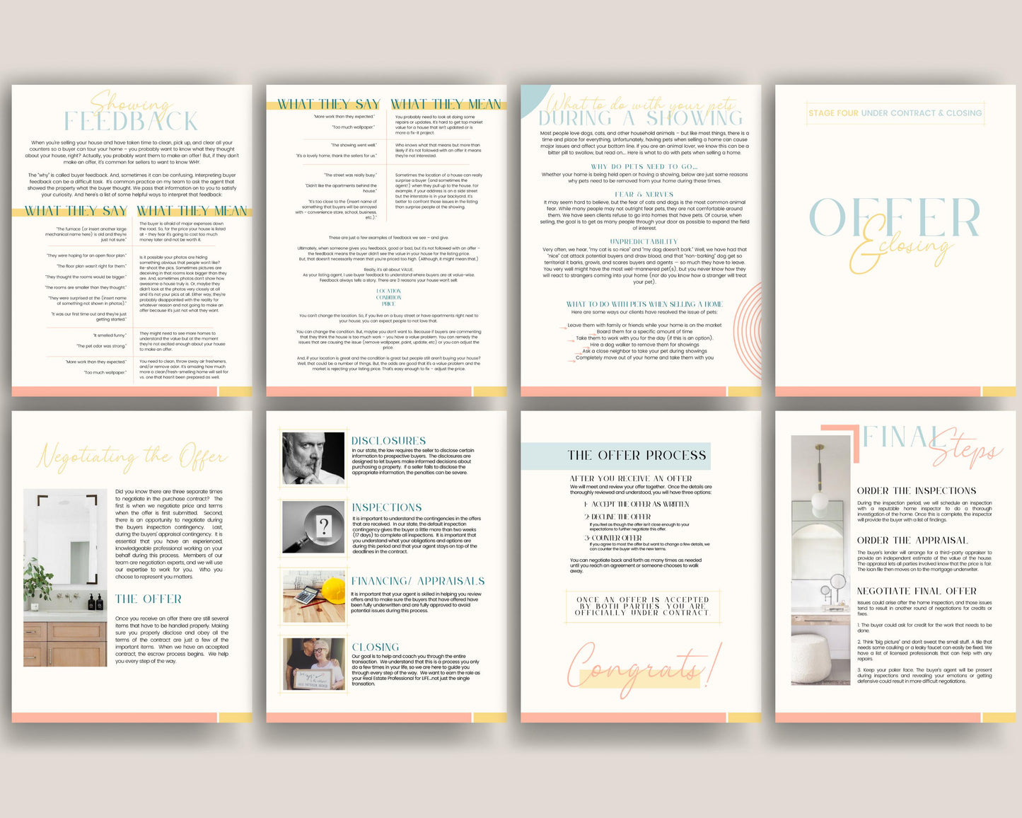 Listing Presentation - Bright Colors