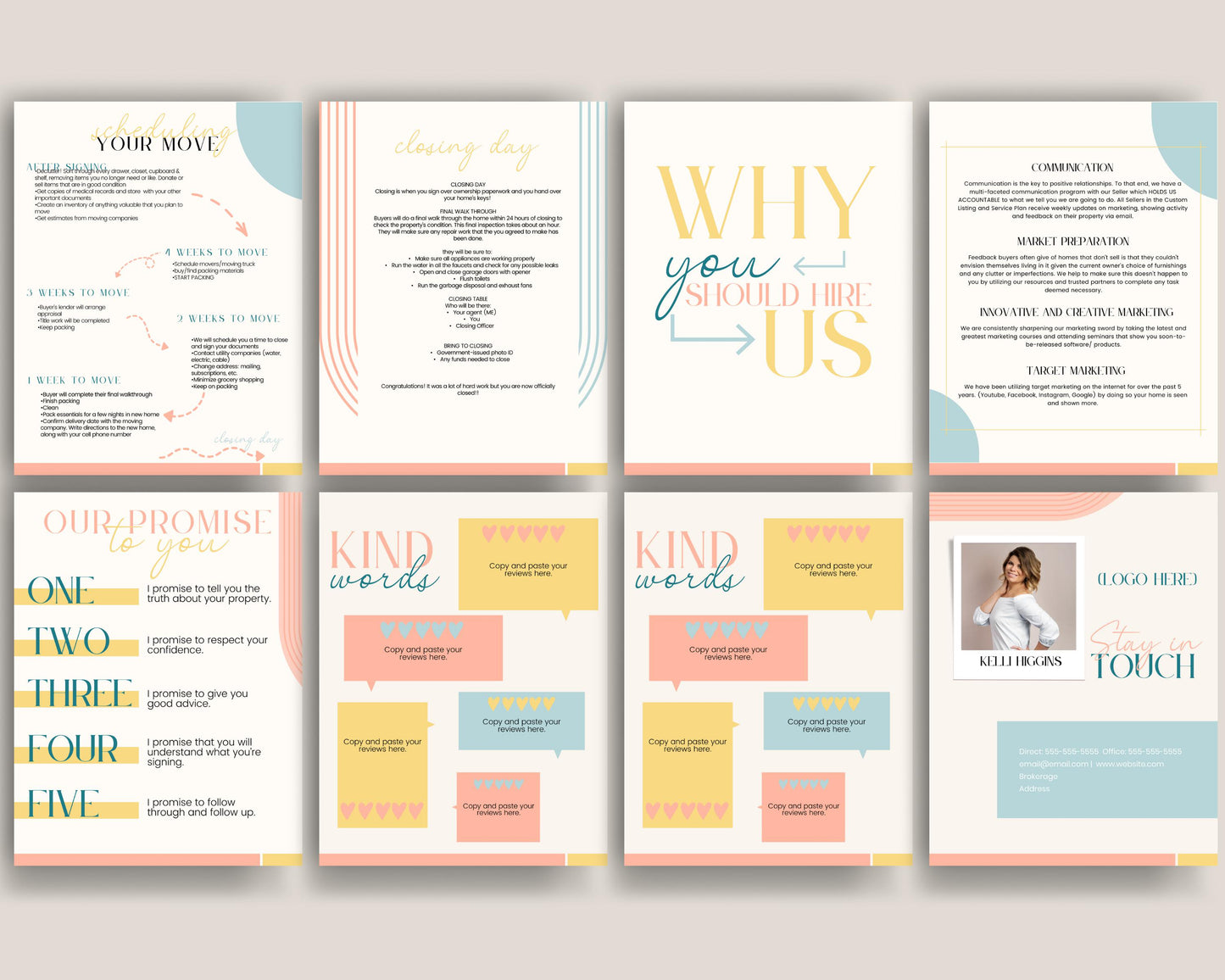Listing Presentation - Bright Colors
