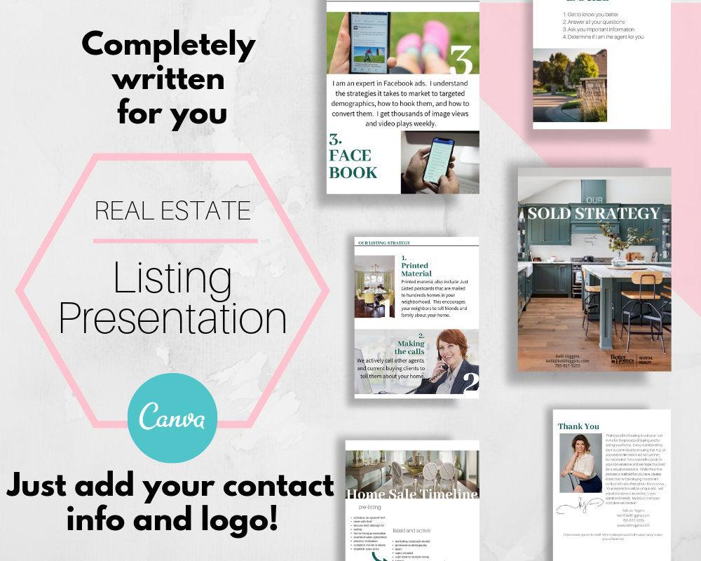 Listing Presentation - Modern Brand Style