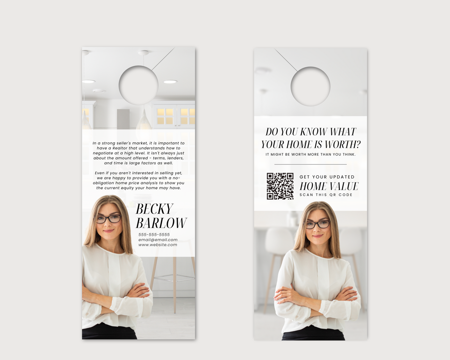 Real Estate Template – CMA Door Hanger